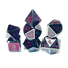 Load image into Gallery viewer, Gothic Skulls Dice Set