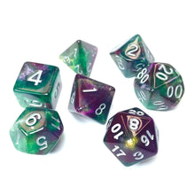 Load image into Gallery viewer, Swamp Orchids Dice Set