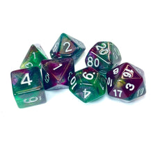 Load image into Gallery viewer, Swamp Orchids Dice Set